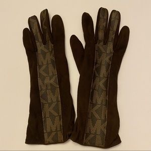 Michael Kors Logo Gloves Size 7
